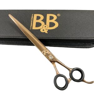 B&B Saks, lige 7,5” Rosegold